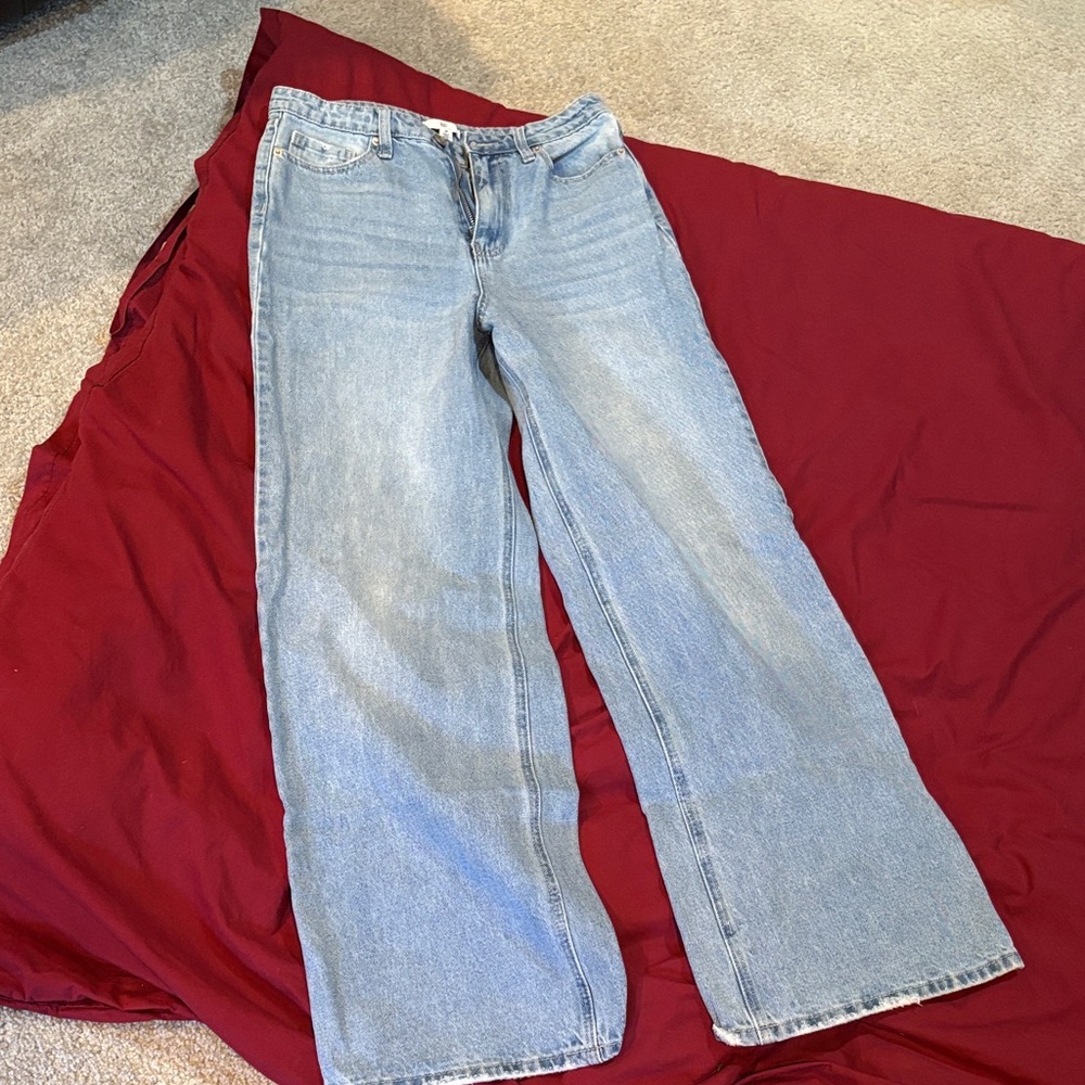 BP Light Blue Straight Leg Women's Jeans